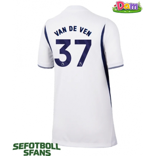 Tottenham Hotspur Micky van de Ven #37 Hemmatröja Kvinnor 2026-27 Kortärmad